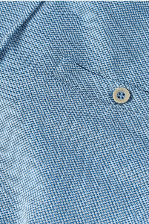 Wholesale,Nicoby Age of Wisdom, Nicoby Age of Wisdom Blue Birdseye Textured Knit Shirt, Blue, Medium-42-TagMLarge-44-TagLExtra Large-47-TagXLExtra Large-50-TagXXL