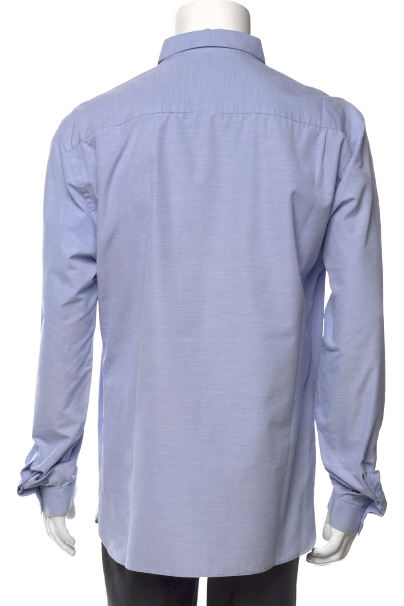 RealReal,The Kooples, The Kooples Blue Stripped Button Down Dress Shirt, Blue, Large-45-TagXL