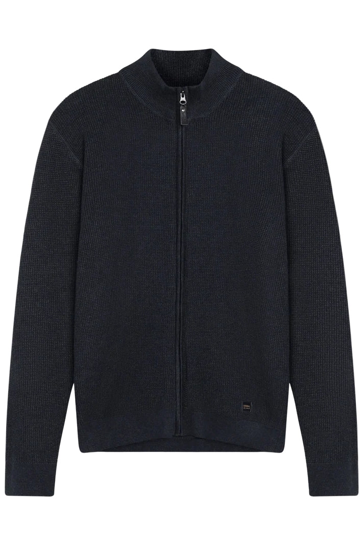 Wholesale,Signal Clothing, Signal Clothing Navy Knit Full Zip Pullover, Blue, Small-42-TagS