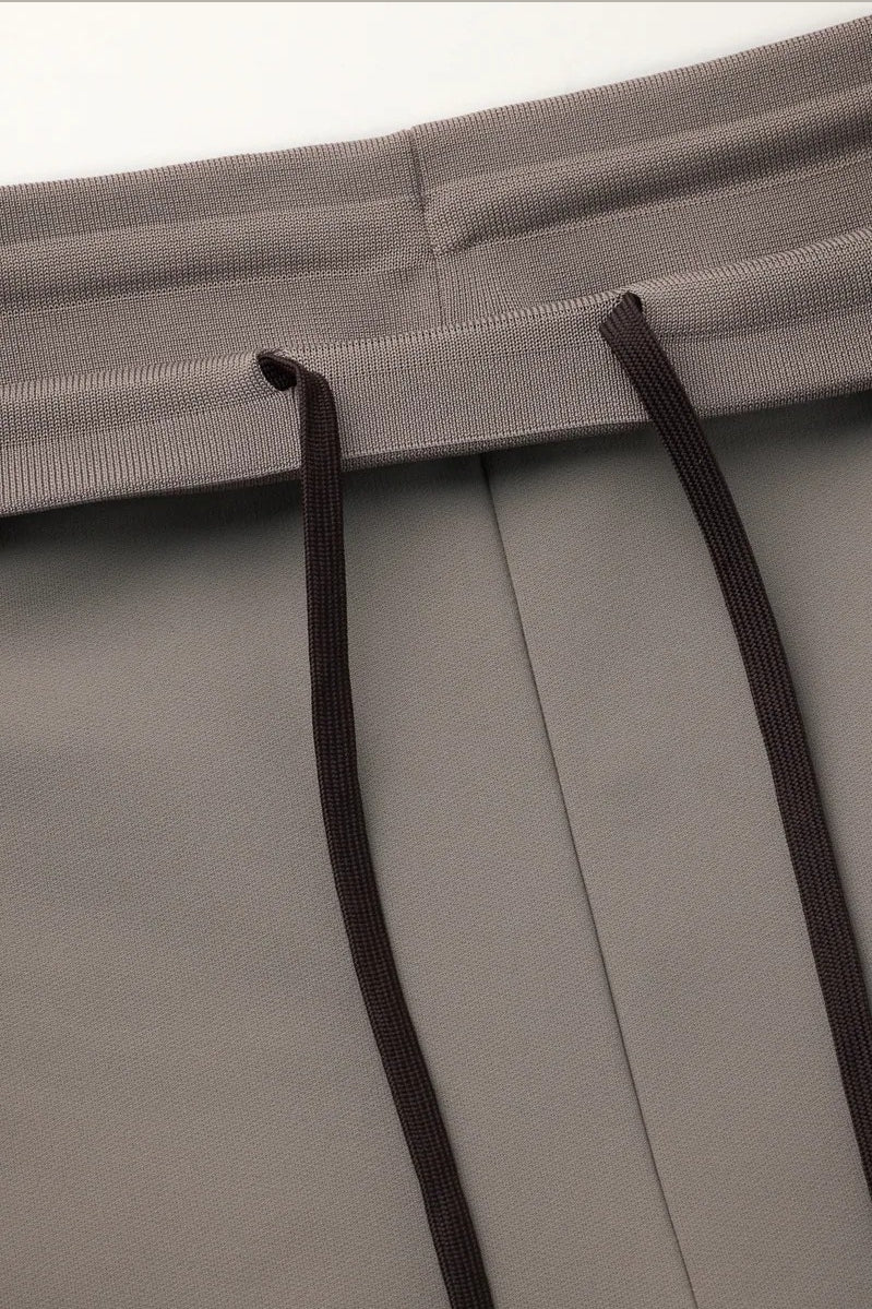 Direct From Brand,FYNE, FYNE Tan Drawstring Performance Casual Pants, Tan, 34W-30L-TagL