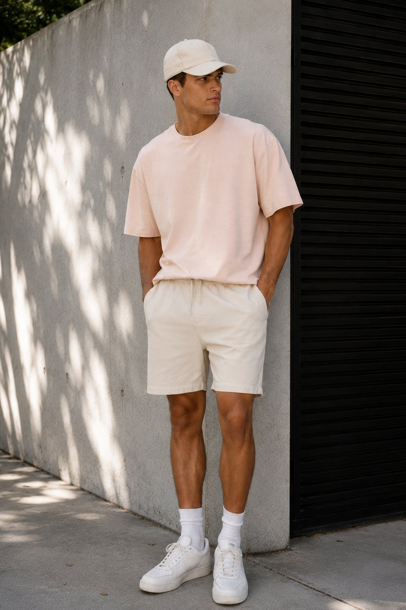 Wholesale,INDUSTRIE AUSTRALIA, INDUSTRIE AUSTRALIA Blush Pink Tee, Pink, Small-44-TagSMedium-46-TagMLarge-48-TagLExtra Large-50-TagXLExtra Extra Large-52-TagXXL