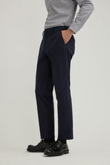 FYNE Navy Four-side stretch Suit Pants