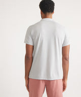 Marine Layer Grey Striped Air Polo