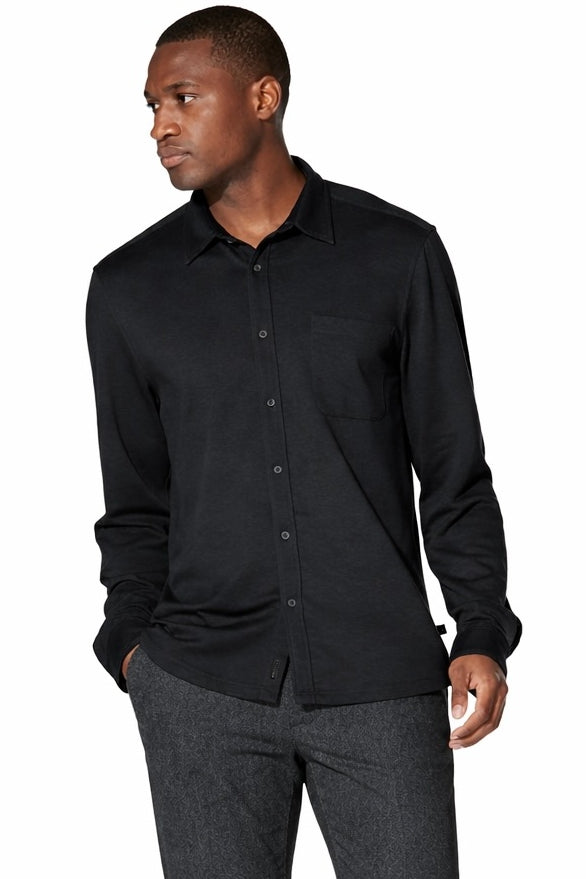 Wholesale,Civil Society, Civil Society Black Knit Shirt, Black, Medium-42-TagM