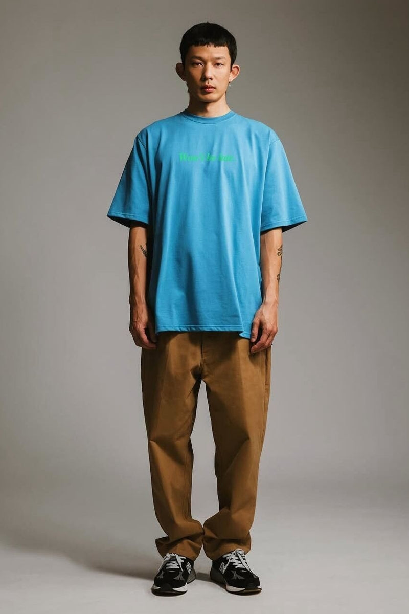 Direct From Brand,HUTCH ASAP, HUTCH Khaki Straight Leg Baggy Chino Pants, Tan, 34W-27L-TagL