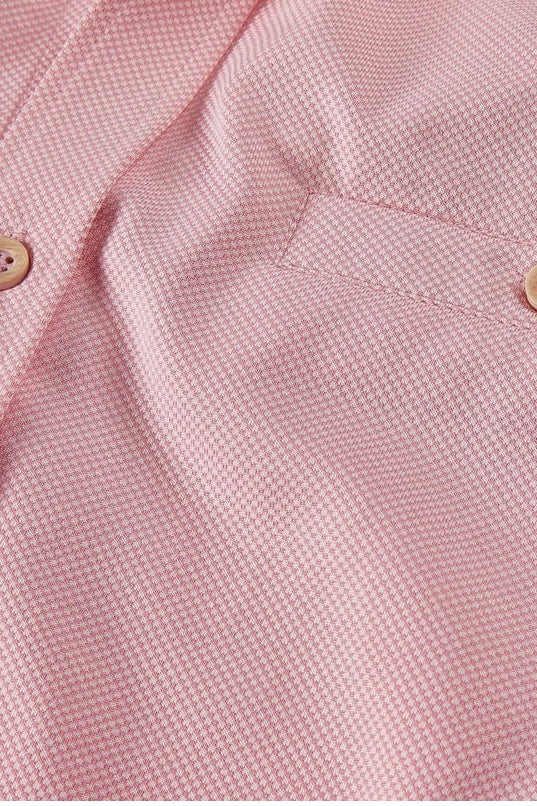 Wholesale,Nicoby Age of Wisdom, Nicoby Age of Wisdom Pink Birdseye Textured Knit Shirt, Pink, Large-44-TagL