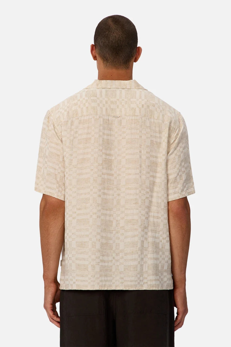 Wholesale,INDUSTRIE AUSTRALIA, INDUSTRIE AUSTRALIA Wheat Combo Textured Shirt, Tan, Small-43-TagSMedium-45-TagMLarge-47-TagLExtra Large-49-TagXLExtra Extra Large-52-TagXXL