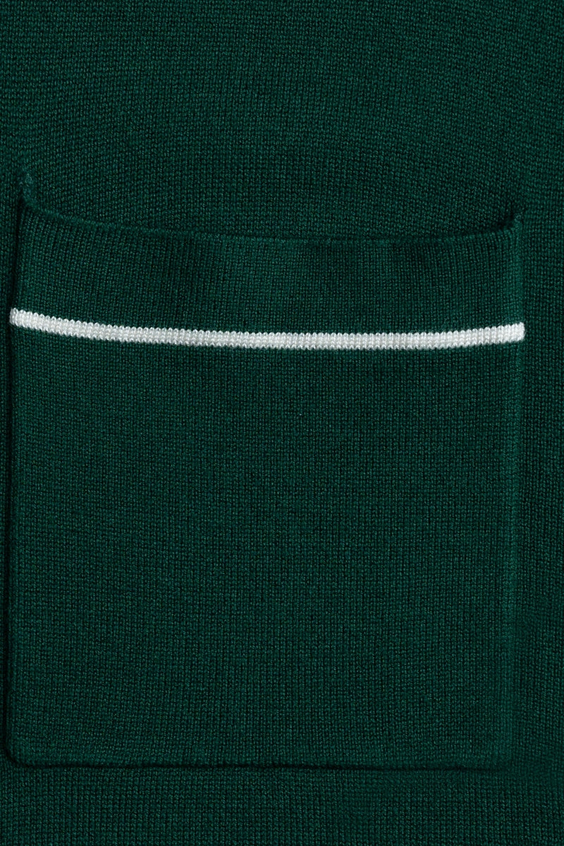 Wholesale,Champlain, Champlain Green Knit Button Down Polo Shirt, Green, Extra Large-46-TagXL