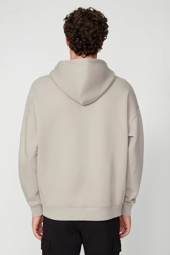 Wholesale,Projek Raw, Projek Raw Grey Carbon Peached Fleece Hoodie, Grey, Extra Large-54-TagXL