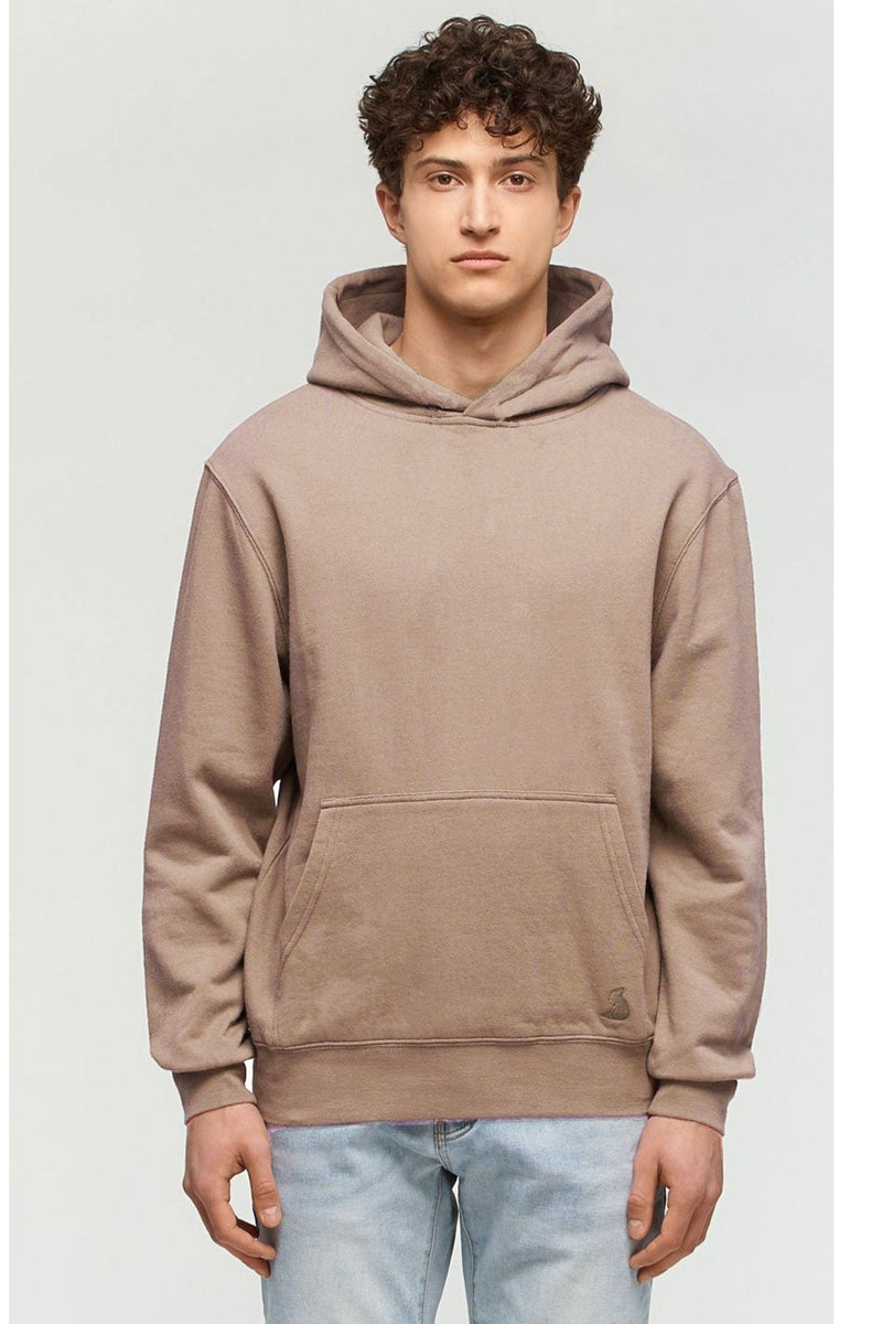 Wholesale,Kuwalla, Kuwalla Taupe Brushed Fleece Hoodie, Tan, Large-47-TagL