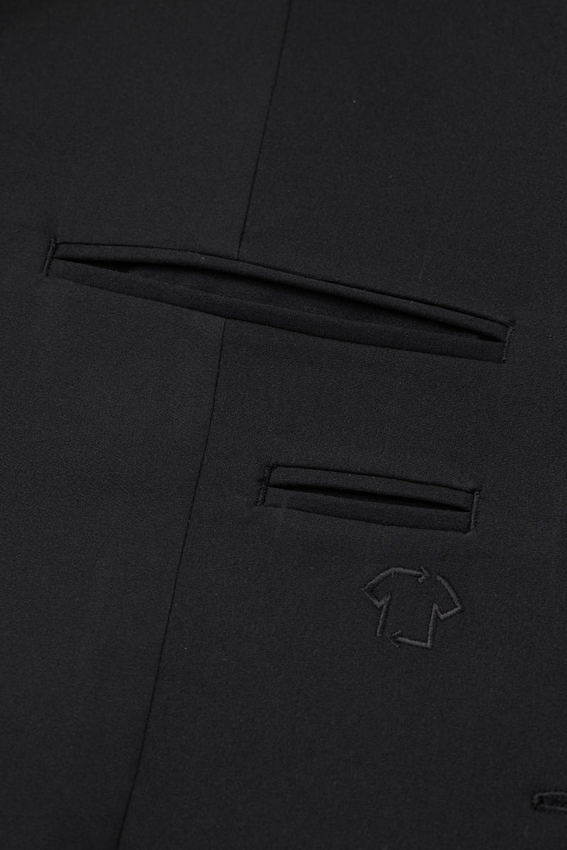 Direct From Brand,FYNE, FYNE Black Four-way Stretch Performance Blazer, Black, Large-43-TagL