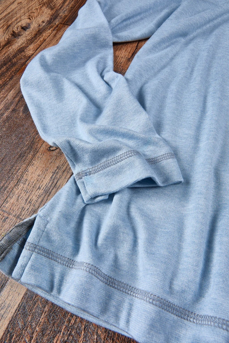 Wholesale,Nicoby Age of Wisdom, Nicoby Age of Wisdom Sky Blue Melange Tee, Blue, Large-46-TagL