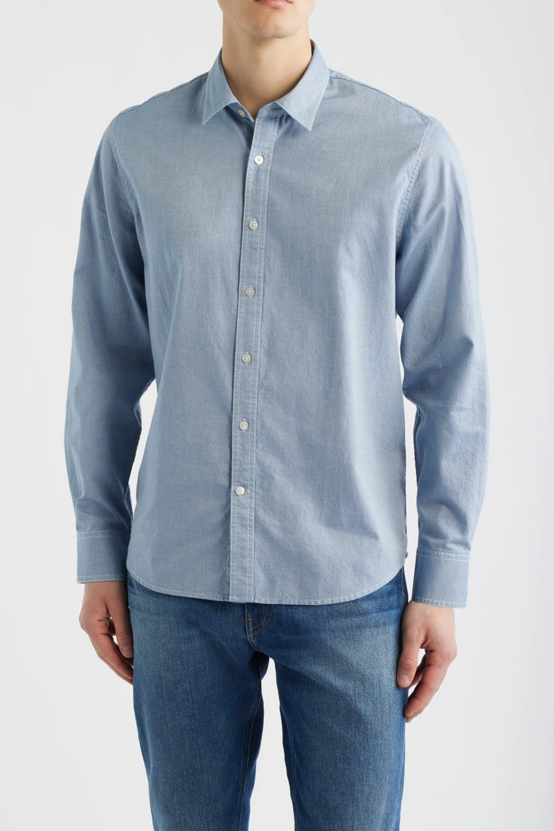 Wholesale,James Campbell, James Campbell Blue Textured Shirt, Blue, Large-46-TagLExtra Large-50-TagXLSmall-42-TagSMedium-44-TagM