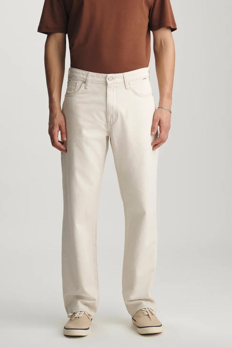 Wholesale,Mavi, Mavi Ecru Linen Denim Marlon Modern Straight Leg Jeans, Cream, 32W-30L-Tag32