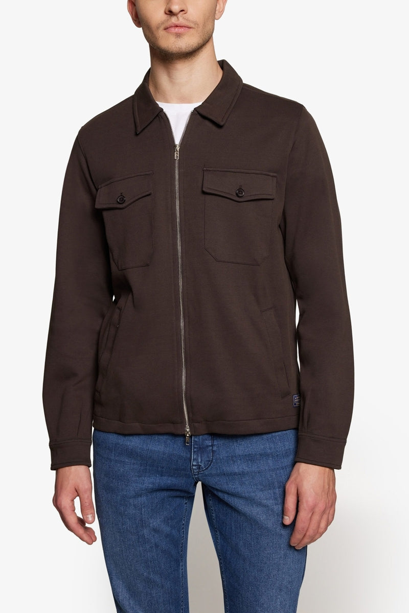 Wholesale,Signal Clothing, Signal Clothing Brown Full Zip Overshirt, Brown, Small-42-TagSMedium-44-TagMExtra Extra Large-52-TagXXL