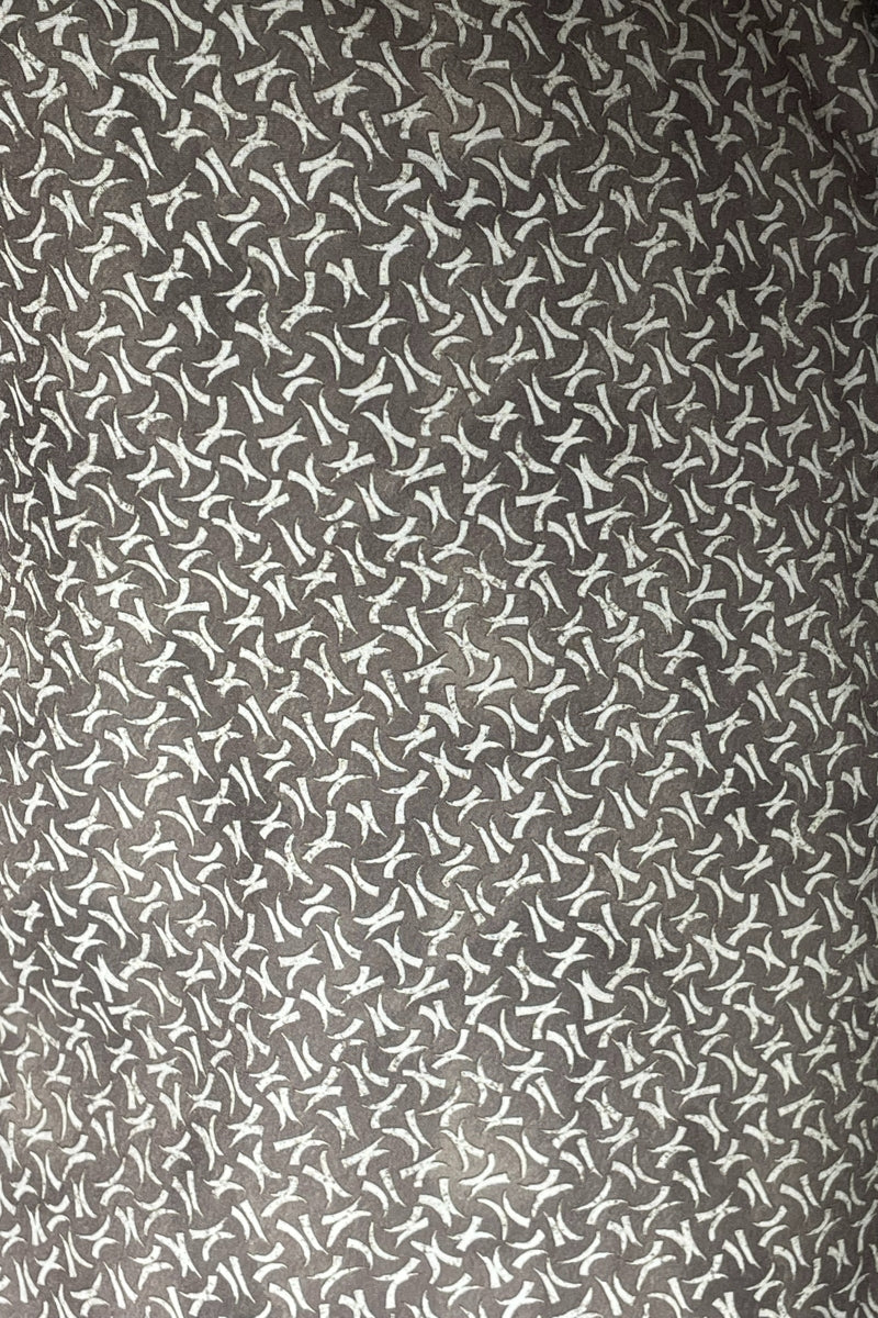 Wholesale,Projek Raw, Projek Raw Brown Abstract Print 4 Way Stretch Short Sleeve Button Up Shirt, Brown, Medium-43-TagM