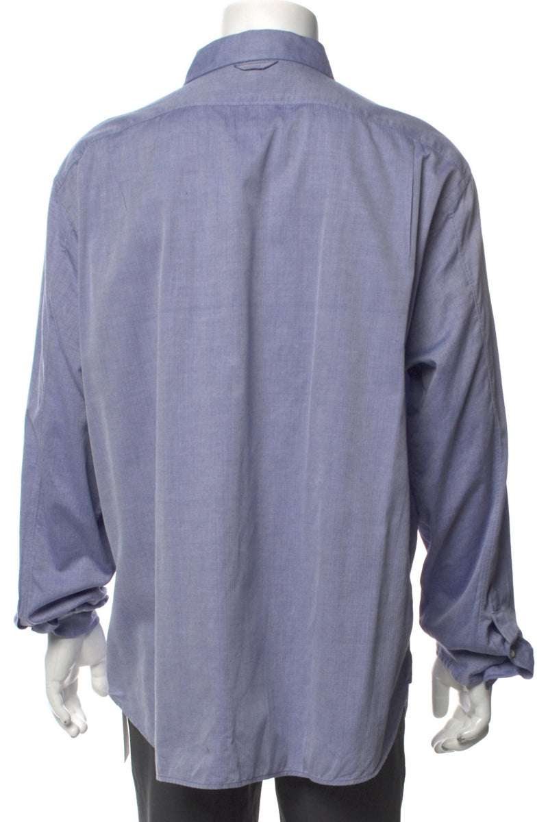 RealReal,Alex Mill, Alex Mill Purple Twill Long Sleeve Dress Shirt, Purple, Extra Large-50-TagXL