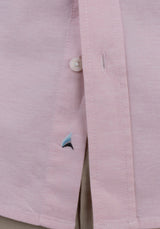 Tailor Vintage Candy Pink Airotec Stretch Long Sleeve Shirt