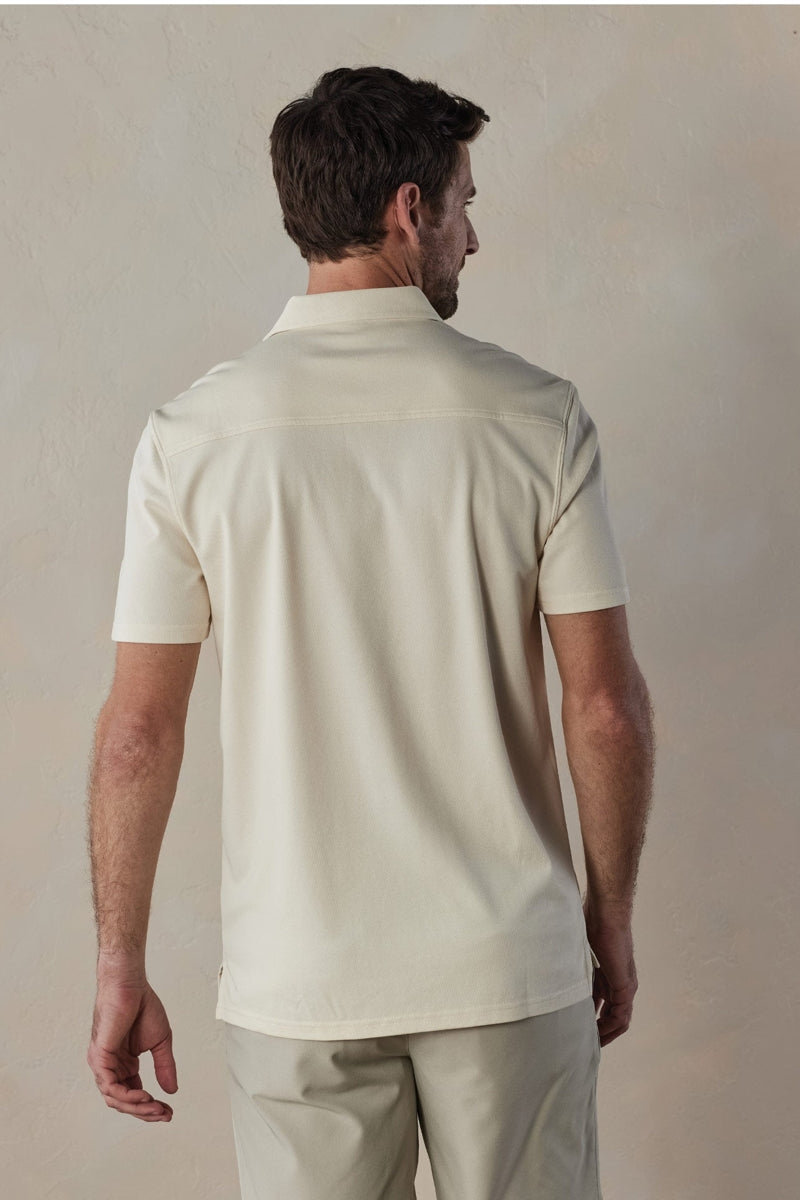 Wholesale,The Normal Brand, The Normal Brand Cream Mineral Red Stripe Chip Pique Polo, Cream, Medium-41-TagMLarge-43-TagLLarge-46-TagLExtra Large-46-TagXLExtra Extra Large-51-TagXXL
