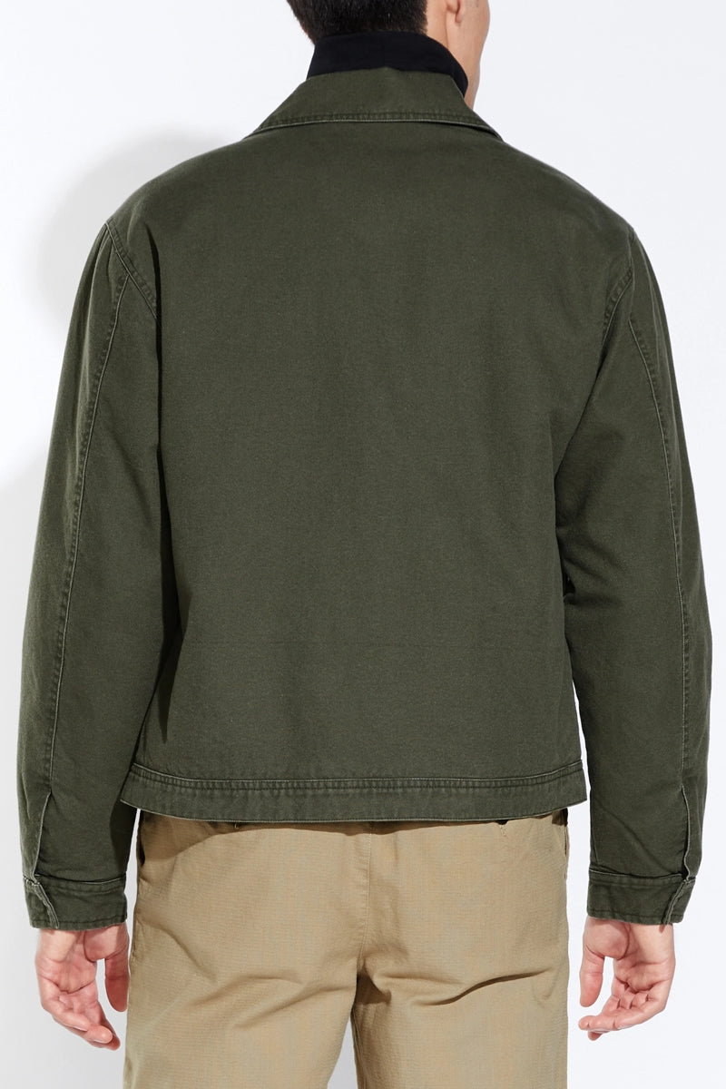 Wholesale,Civil Society, Civil Society Dusty Olive Cropped Zip Jacket, Green, Extra Large-52-TagXL