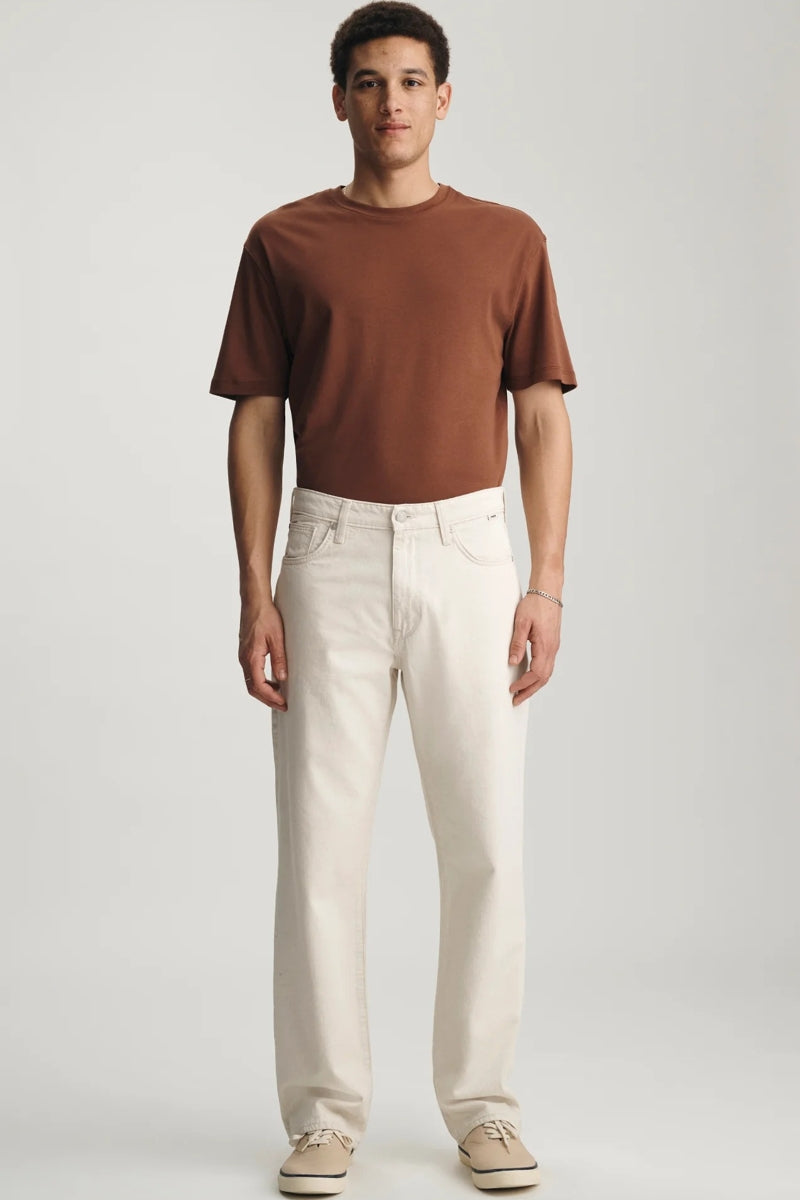 Wholesale,Mavi, Mavi Ecru Linen Denim Marlon Modern Straight Leg Jeans, Cream, 32W-30L-Tag32
