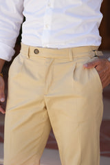 Donato Beige Fango Havana Trousers