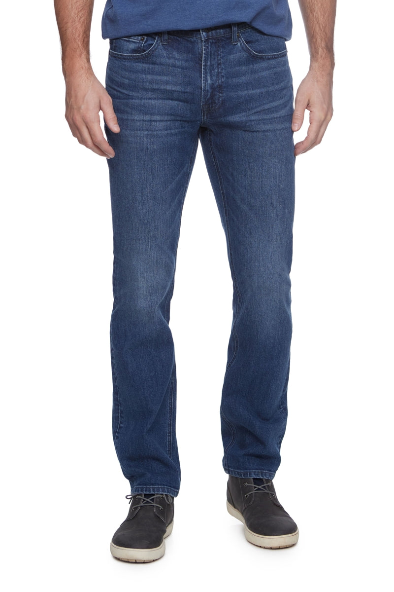 Wholesale,Flag & Anthem, Flag & Anthem Dark Wash Oakland Slim Lewiston Cooling Jeans, Blue, 34W-30L-Tag34