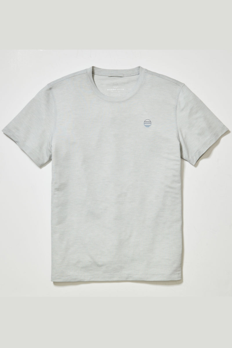 Wholesale,Marine Layer, Marine Layer Light Grey Air Crew Tee, Grey, Extra Large-48-TagXL