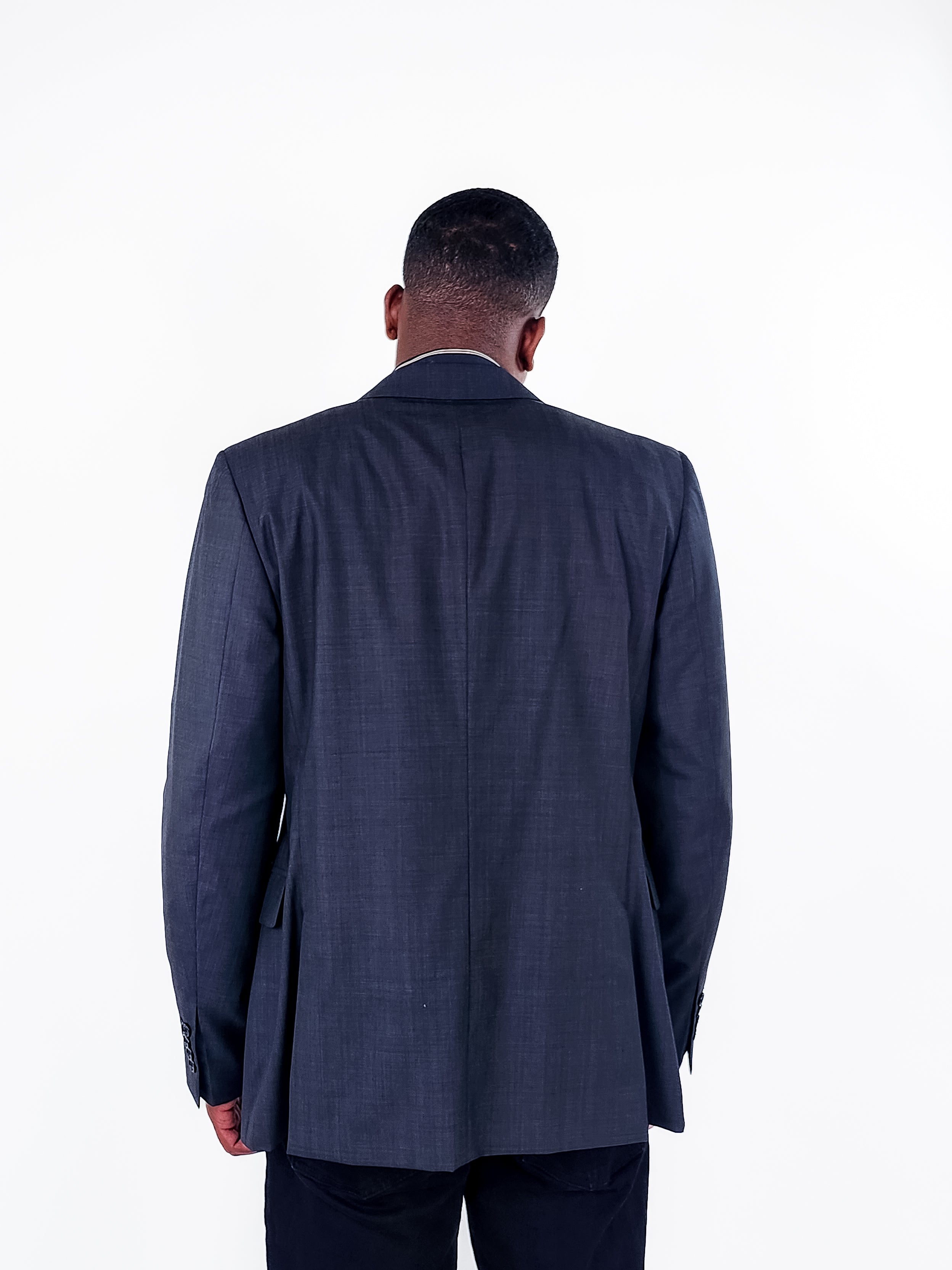 Other,John Varvatos, John Varvatos Dark Grey 2 Button double Vent Blazer, Grey, Medium-44-Tag52