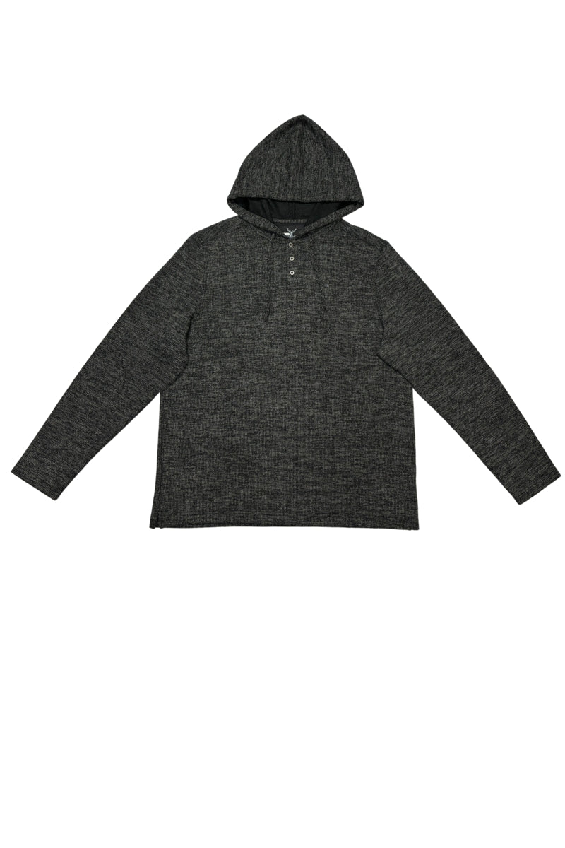 Wholesale,Nicoby Age of Wisdom, Nicoby Age of Wisdom Black Henley Hoodie, Black, Large-43-TagL
