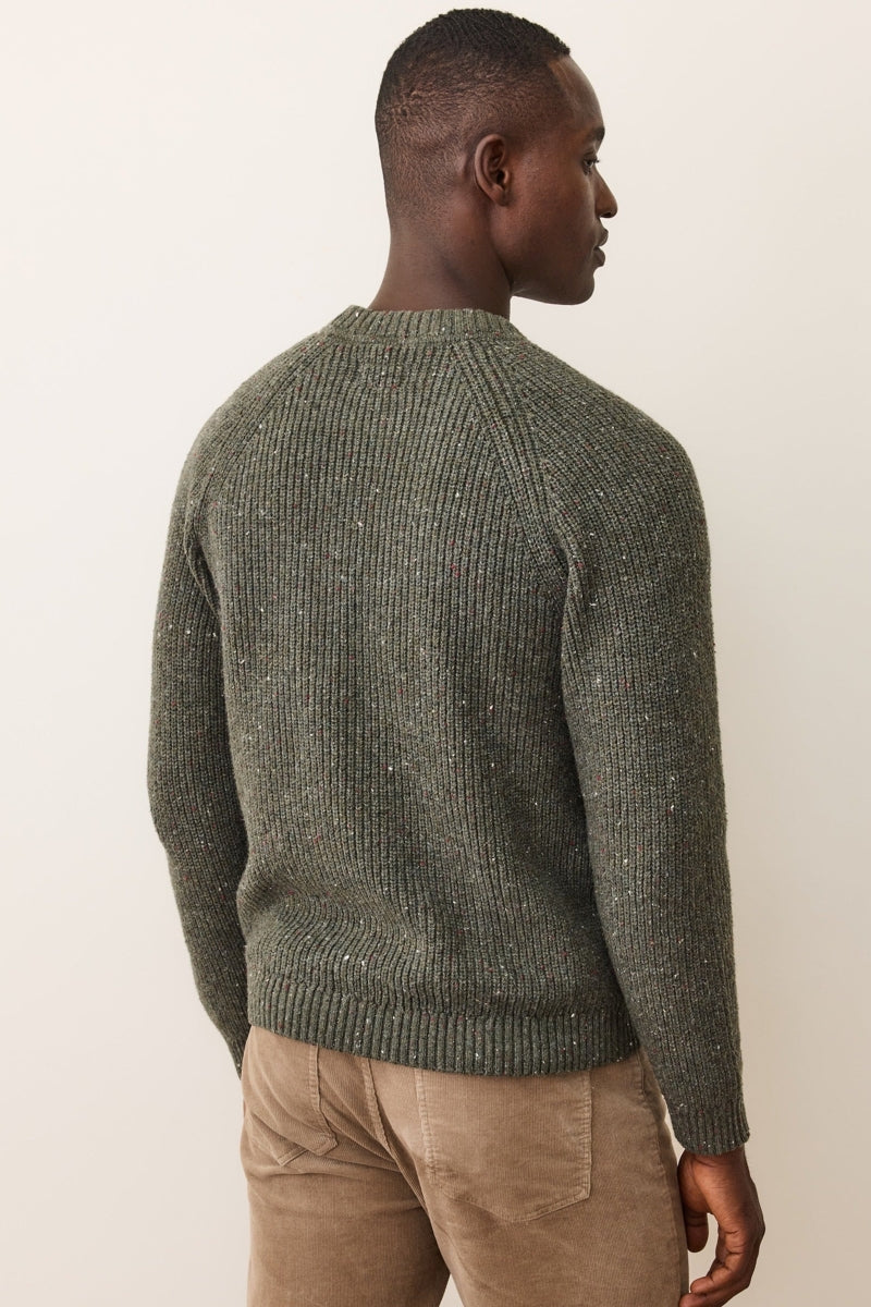 Wholesale,Marine Layer, Marine Layer GreenTextured Merino Wool Blend Sweater, Green, Extra Extra Large-50-TagXXL