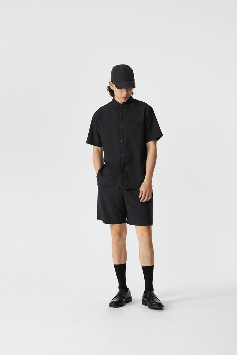 Direct From Brand,FYNE, FYNE Black UPF50+ Stretch Recycled Shirt, Black, Large-45-TagL