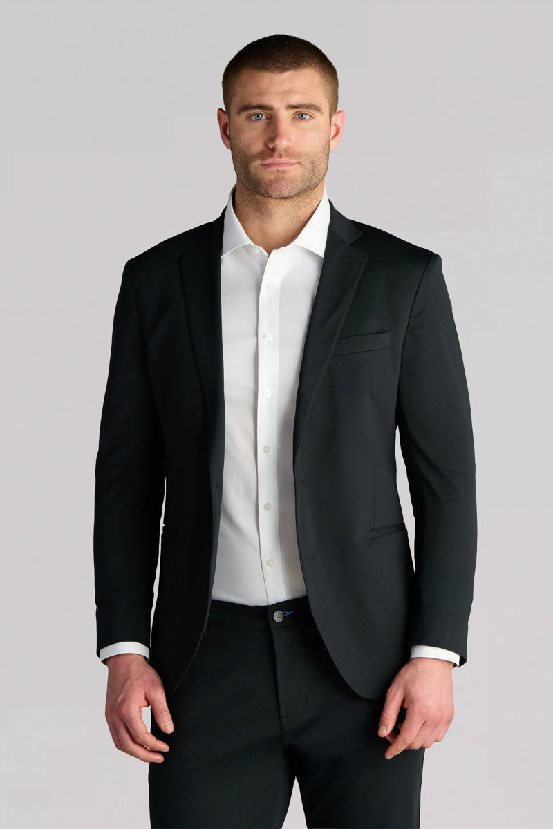 Wholesale,Twillory, Twillory Black Japanese Stretch Performance Blazer, Black, Medium-40-Tag40