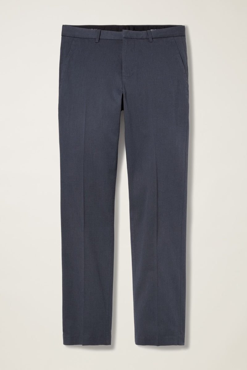 Bonobos Steel Blue Slim Stretch Yarn Dye Dress Pants