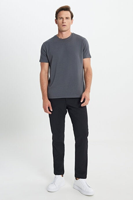 Wholesale,Altinyildiz Classics, Altinyildiz Classics Faded Black T-shirt, Black, Small-40-TagS