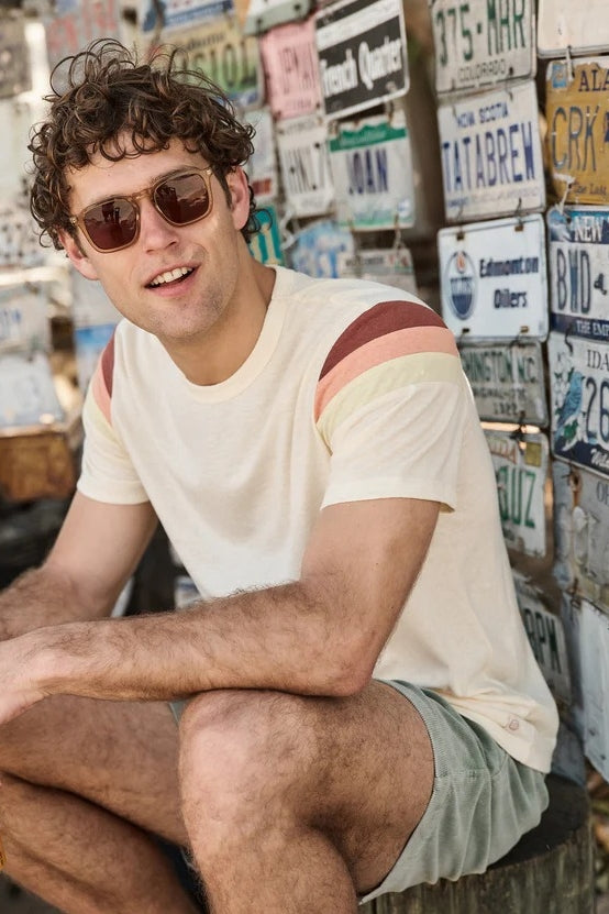 Wholesale,Marine Layer, Marine Layer Cream Recycled Vintage Slub Tee, Cream, Small-41-TagSMedium-44-TagMLarge-46-TagLExtra Large-48-TagXL