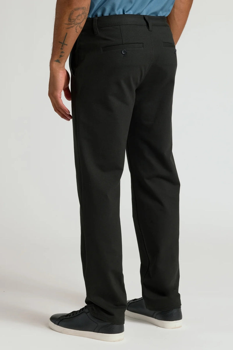 Wholesale,True Classic, True Classic Black Straight Fit Classic Chino Pant, Black, 34W-32L-Tag34