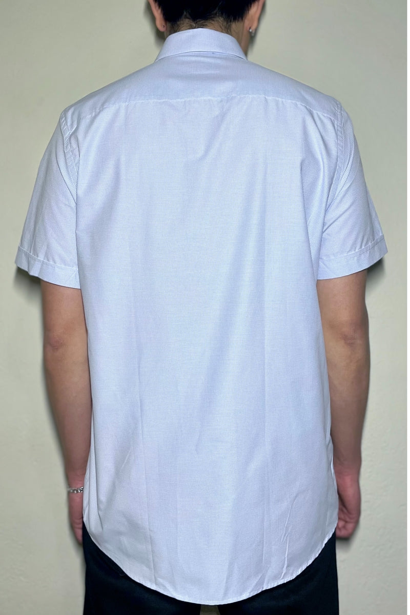 Wholesale,Jakamen, Jakamen Blue Grid Classic Fit Shirt, Blue, Medium-46-TagMLarge-48-TagLExtra Large-50-TagXLExtra Extra Large-52-TagXXL