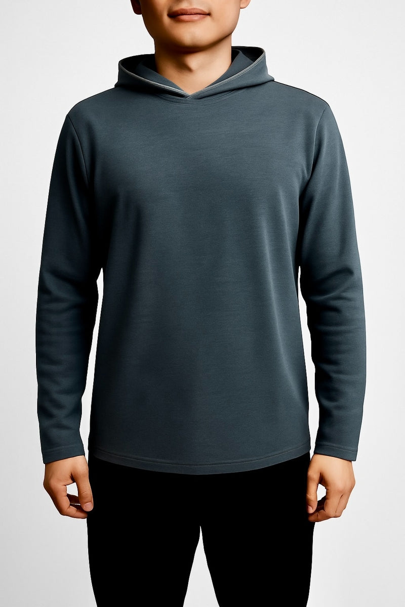 Wholesale,Mason Cruz, Mason Cruz Indigo Soft Hoodie, Blue, Medium-42-TagMLarge-44-TagLExtra Large-46-TagXLSmall-40-TagSExtra Extra Large-48-TagXXL
