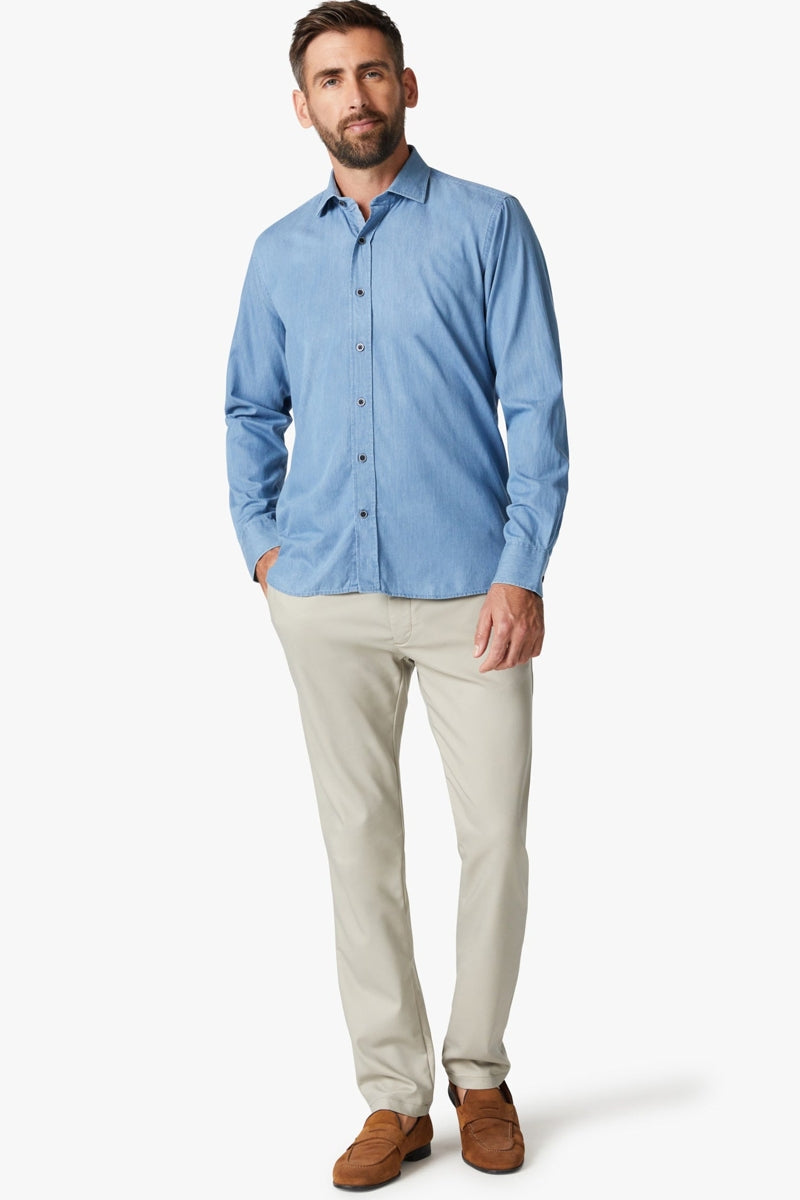 Wholesale,34 Heritage, 34 Heritage Blue Denim Shirt, Blue, Large-47-TagL