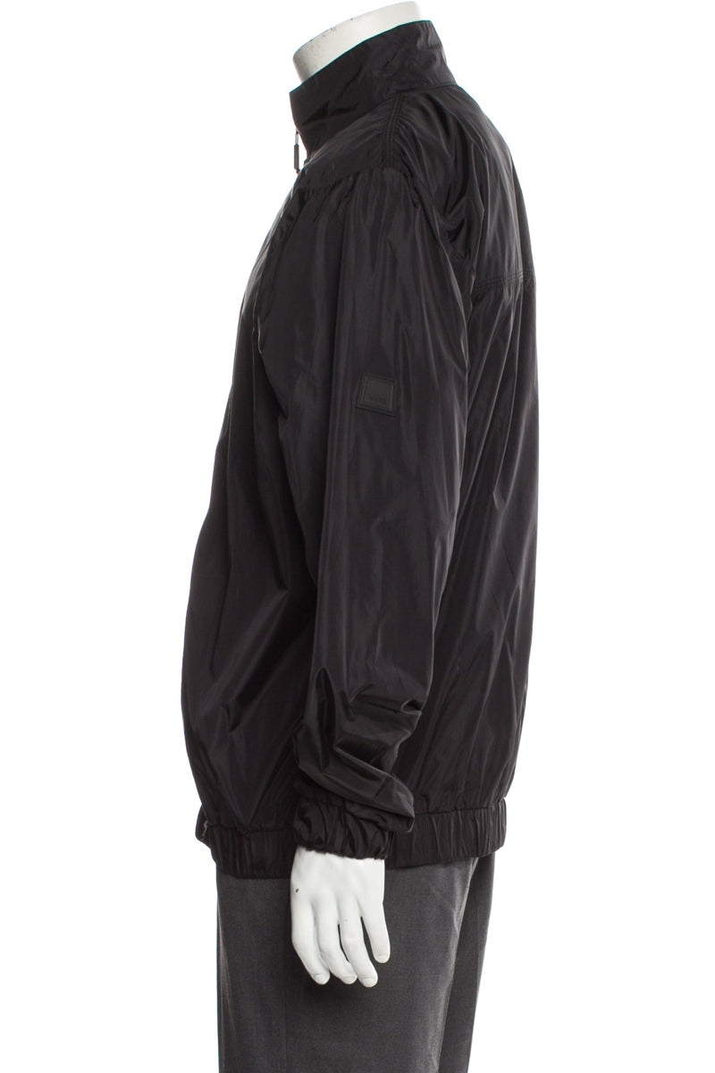 RealReal,Rains, Rains Black Windbreaker, Black, Large-46-TagM