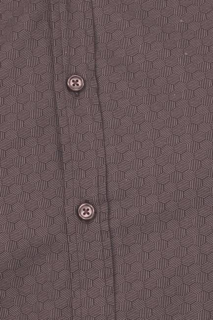 Wholesale,Vustra, Vustra Purple Geo Print Organic Cotton Shirt, Purple, Large-45-TagL