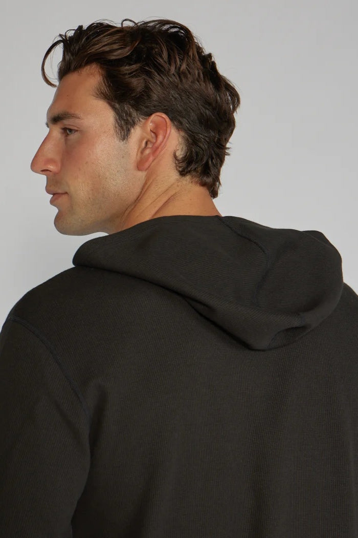 Wholesale,BYLT, BYLT Black Thermal Drop-Cut Hoodie, Black, Medium-40-TagM