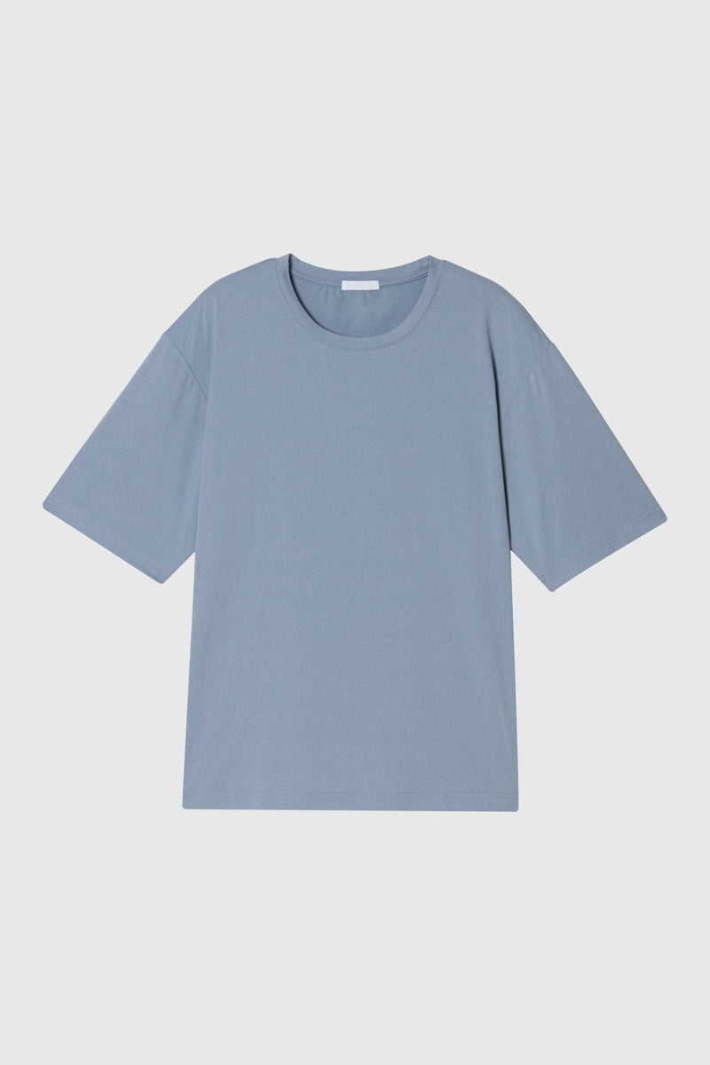 Direct From Brand,FYNE, FYNE Blue Moisture Absorption T-Shirt, Blue, Small-40-TagS