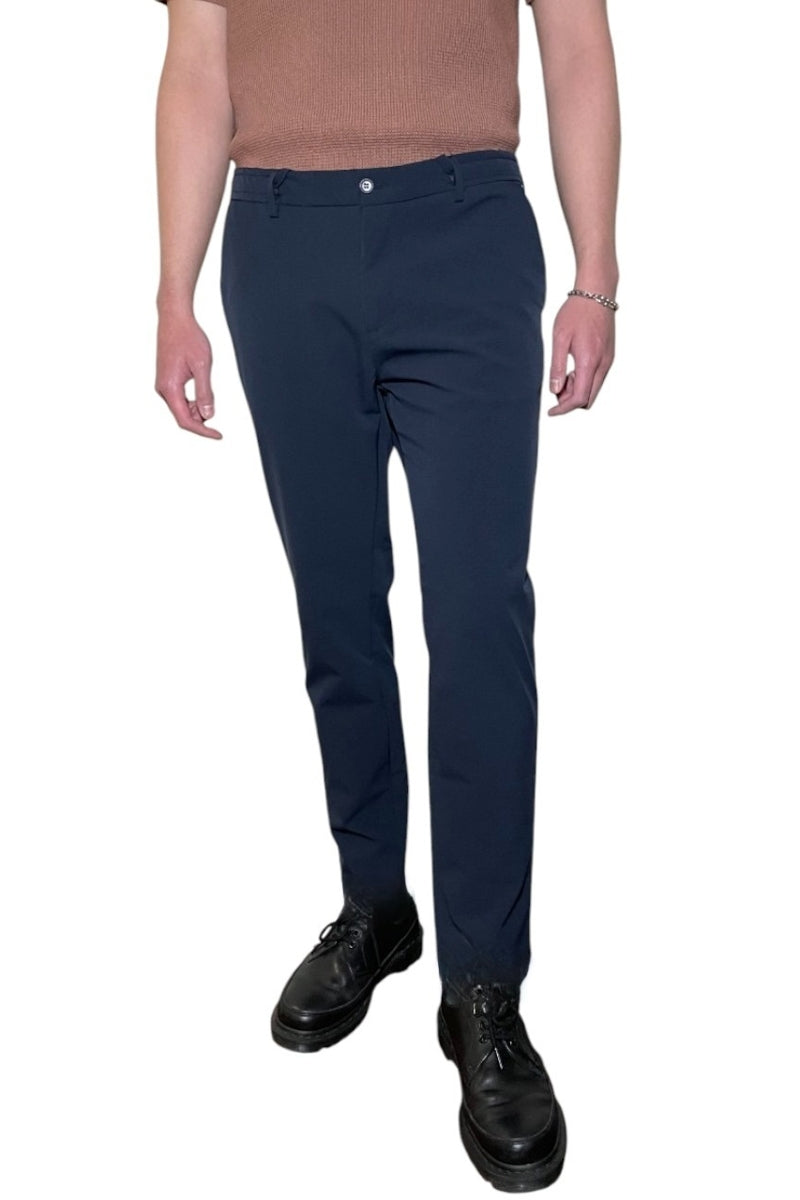 Wholesale,Jakamen, Jakamen Navy Poly Stretch Slim Fit Drawstring Jogger, Blue, 36W-28 Pant Length|29 Pant Length|30L-TagXL