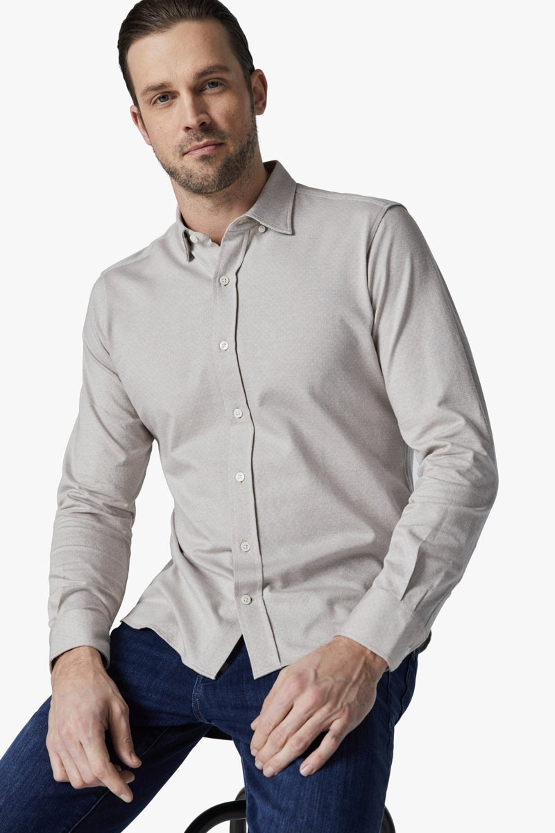 Wholesale,34 Heritage, 34 Heritage Taupe Star Print Jacquard Shirt, Tan, Small-42-TagSMedium-42-TagMMedium-45-TagMLarge-48-TagLExtra Large-50-TagXLExtra Extra Large-54-TagXXL