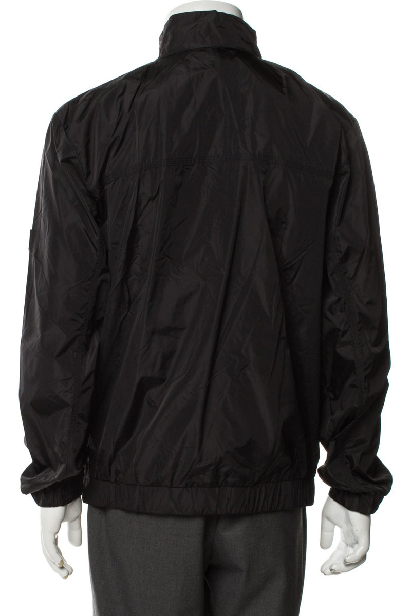 RealReal,Rains, Rains Black Windbreaker, Black, Large-46-TagM