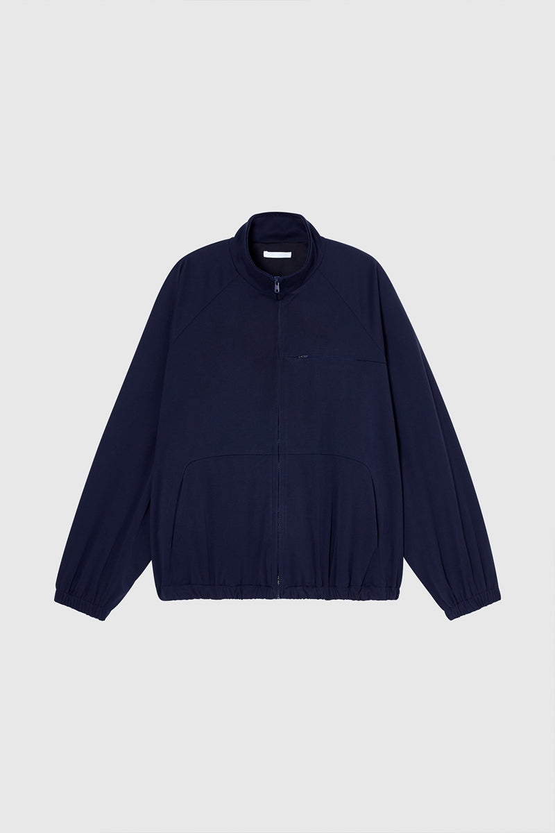 FYNE Navy Quick Drying Suede Jacket