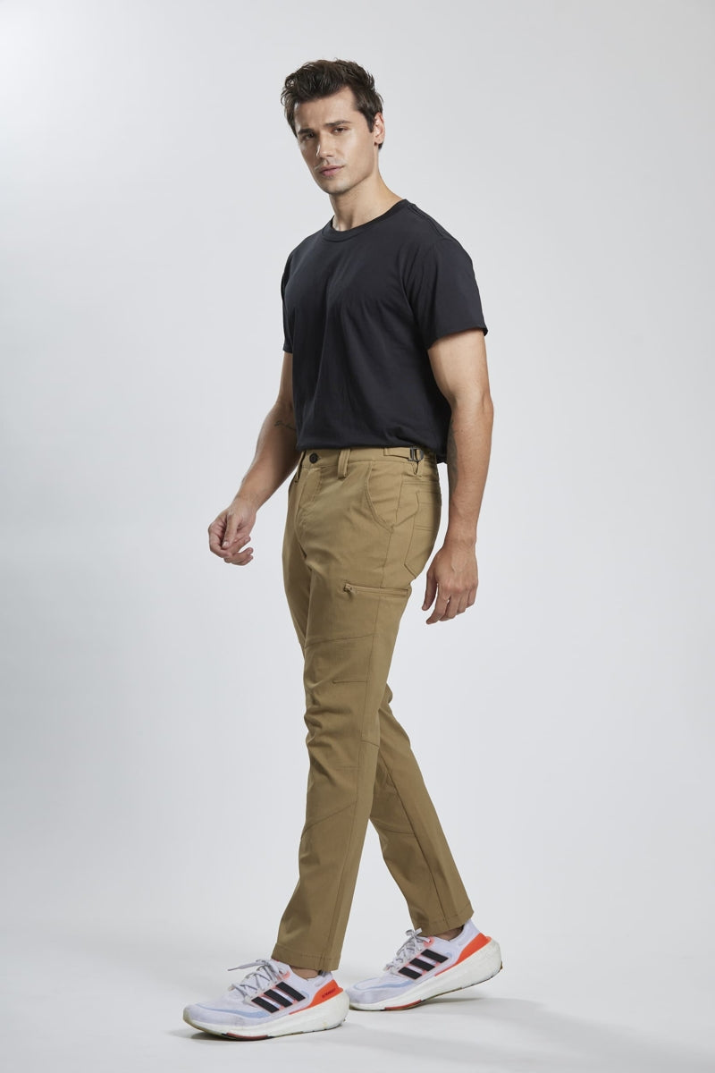 Direct From Brand,PROFI, PROFI Khaki All-Purpose Multi-Pocket UV-resistant Functional Pants, Tan, 30W-30L-Tag30