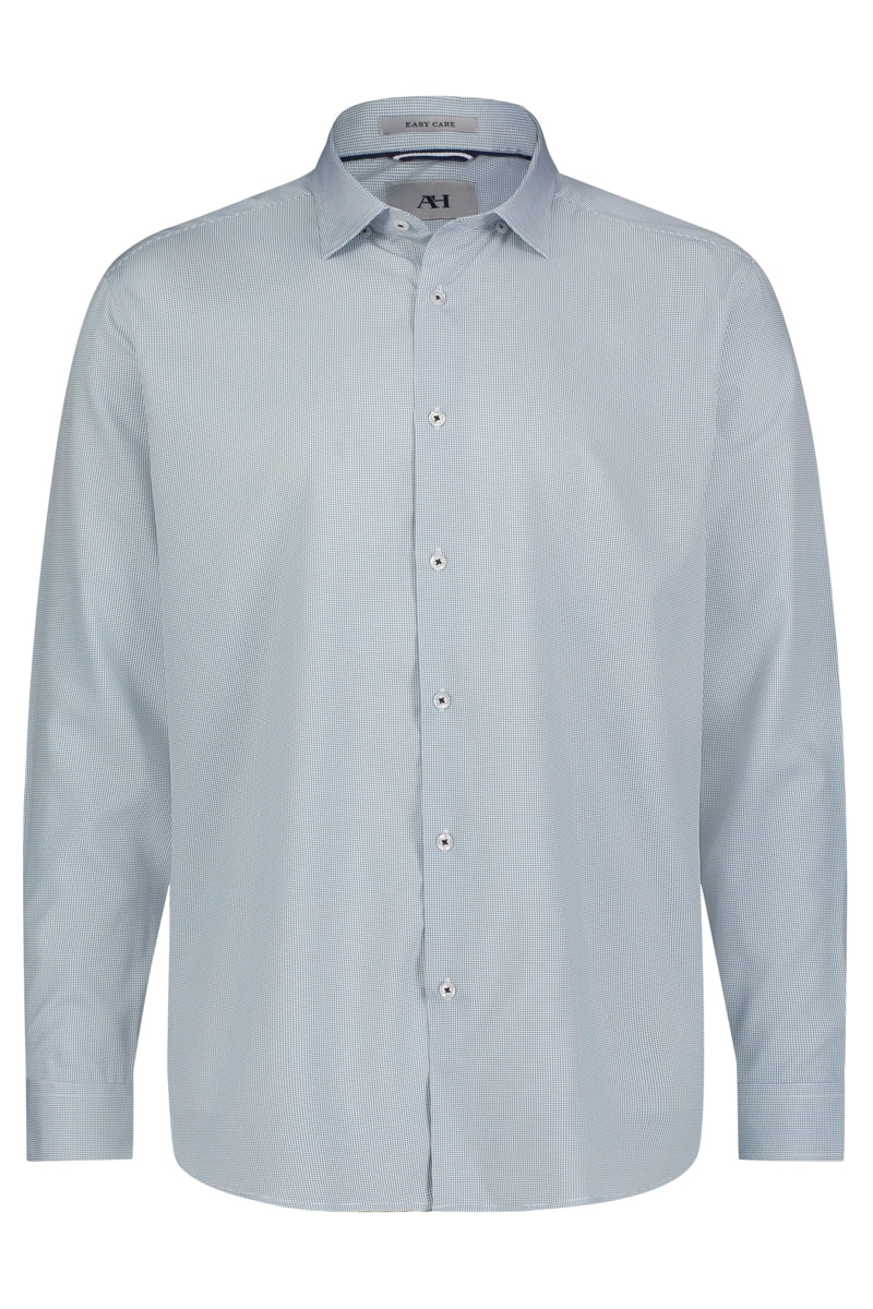 Wholesale,American Heritage, American Heritage Navy Mini Geo Dot Shirt, Blue, Large-48-TagL
